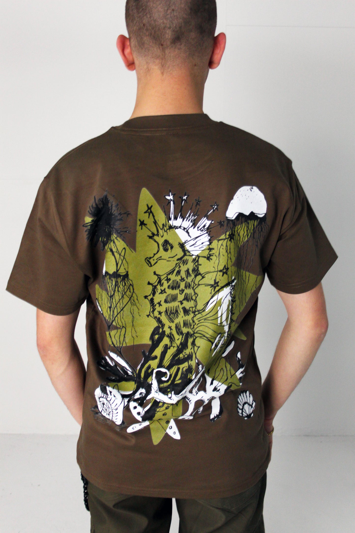 Sea Horse Short Sleeve Faded Graphic Tee
