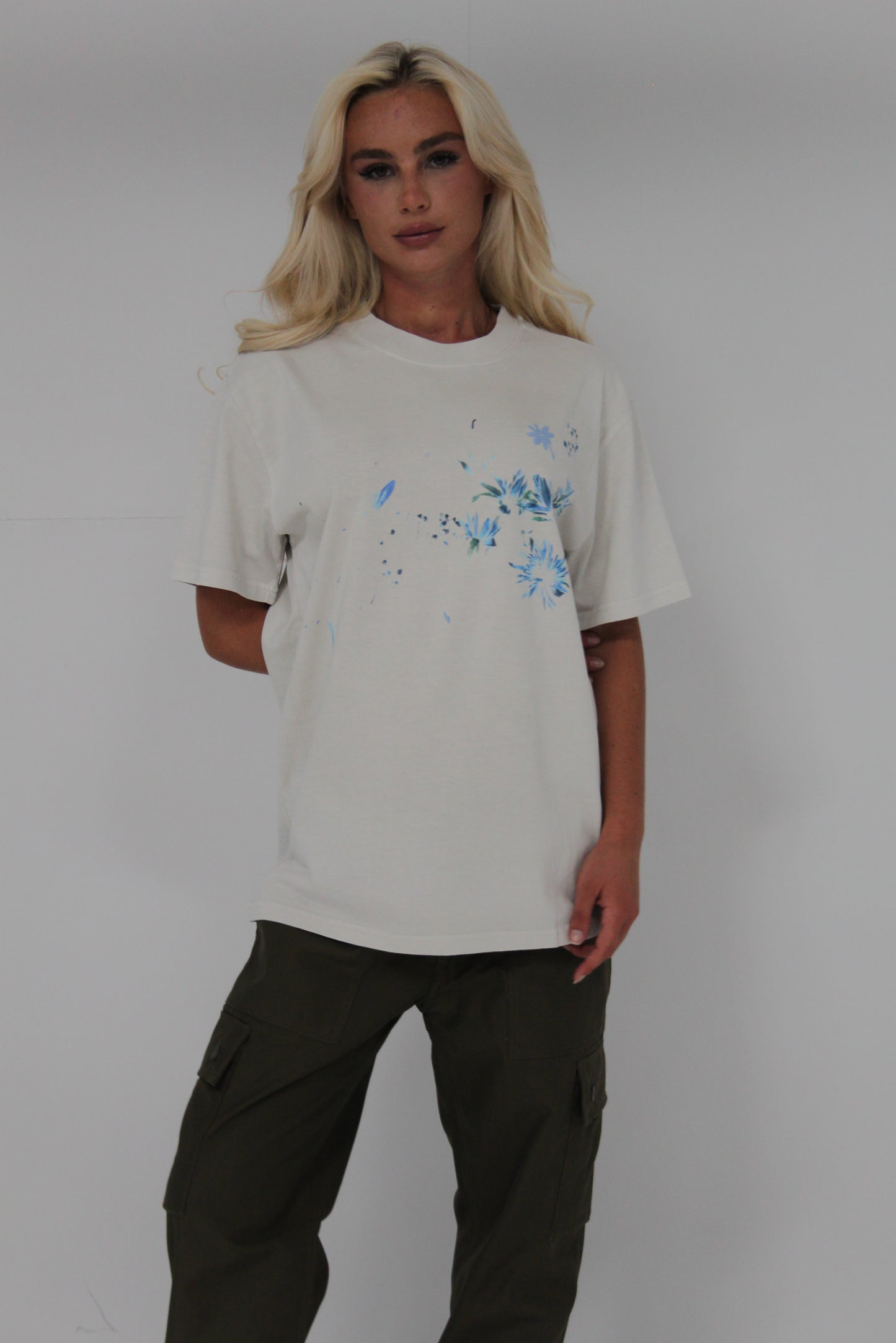 Blossom Short Sleeve Faded Graphic Tee