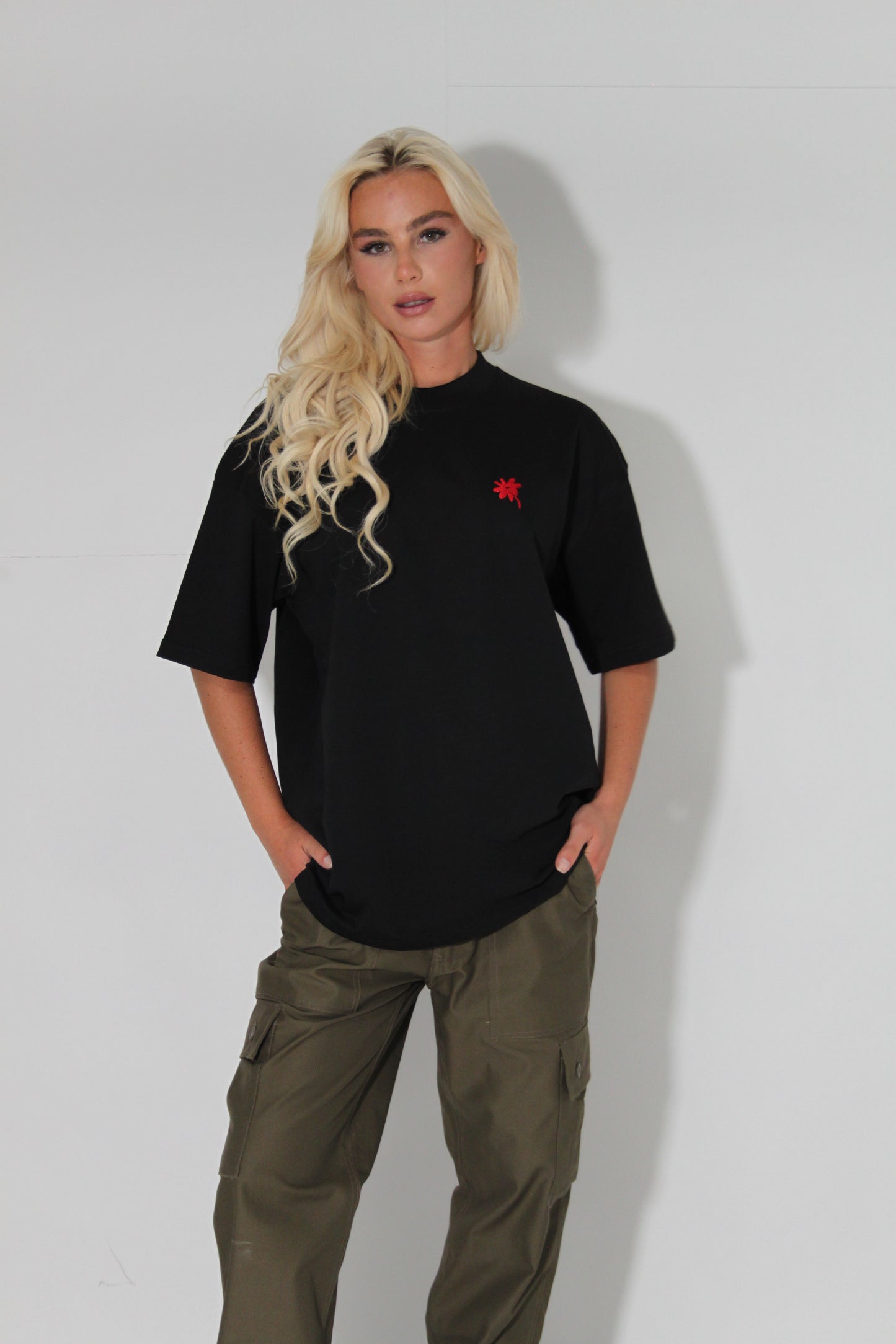 Graveyard Short Sleeve Oversized Graphic Tee