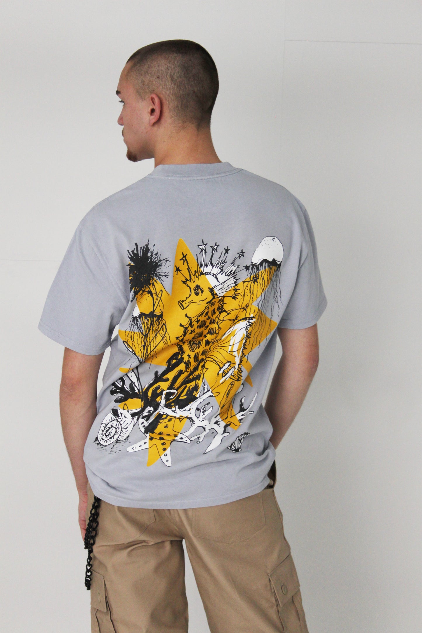 Sea Horse Short Sleeve Faded Graphic Tee