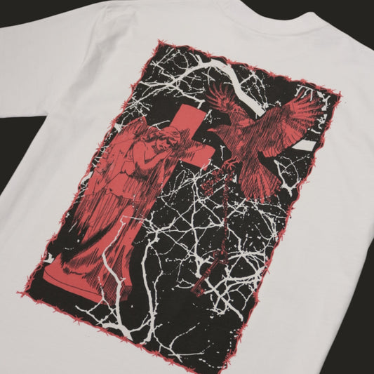 Graveyard Print - White