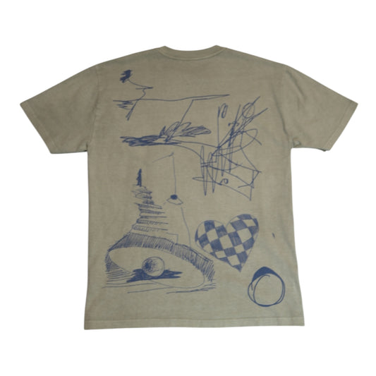 Doodle T-Shirt Green