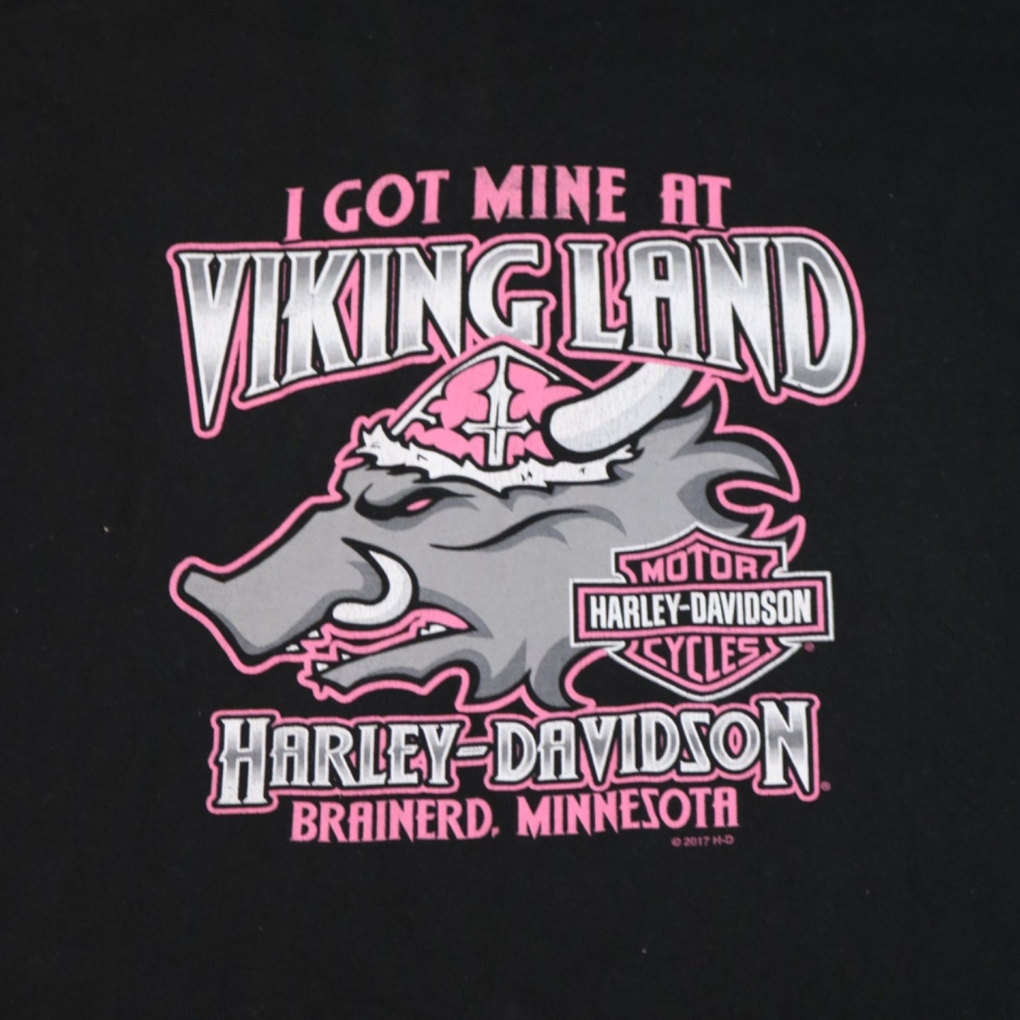 Harley Davison Viking Land T-shirt