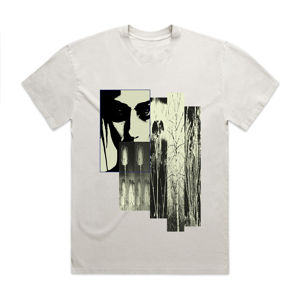 Floral Portrait Tee - Bone