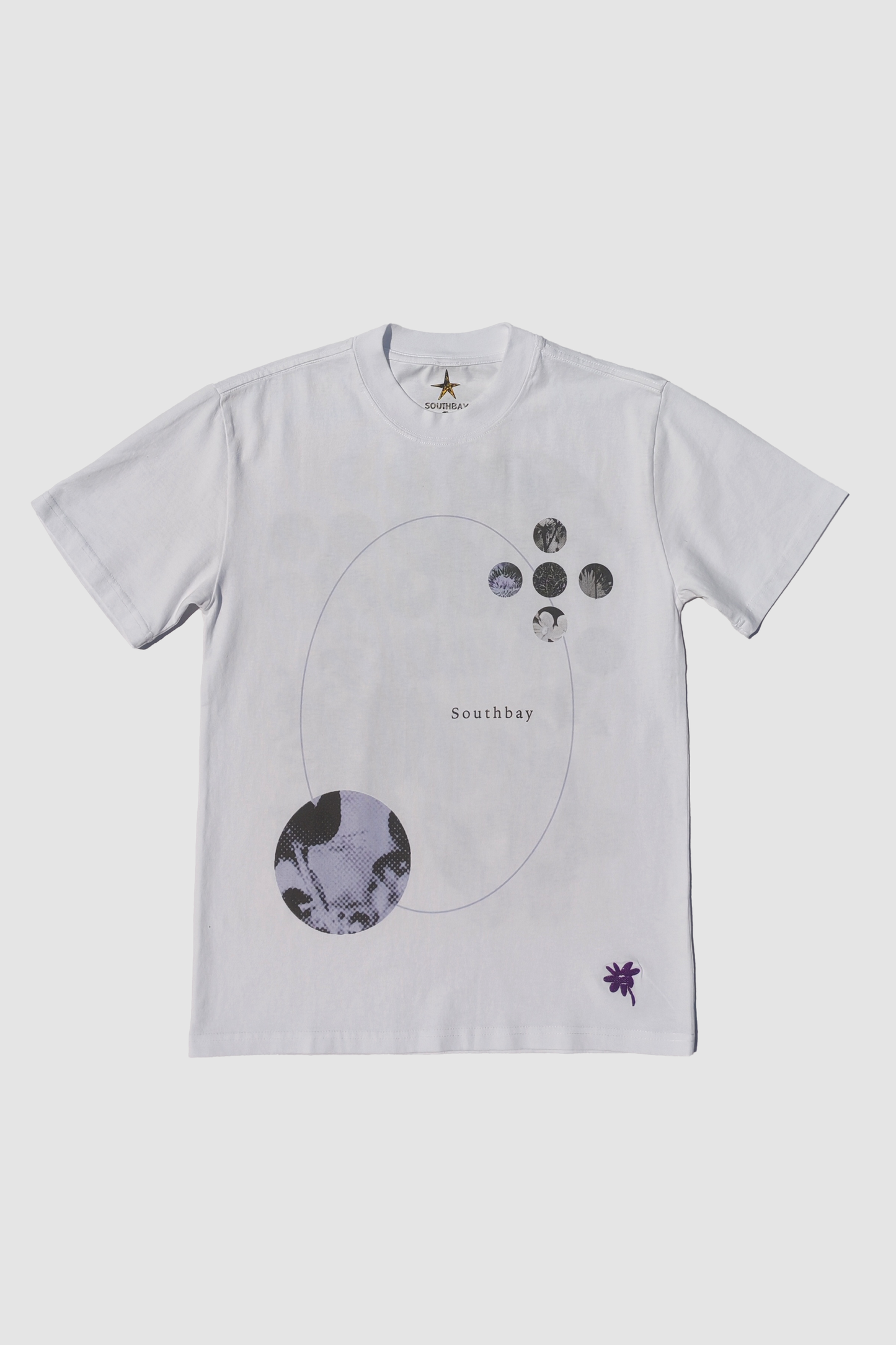Inflorescence Short Sleeve Faded Graphic Tee