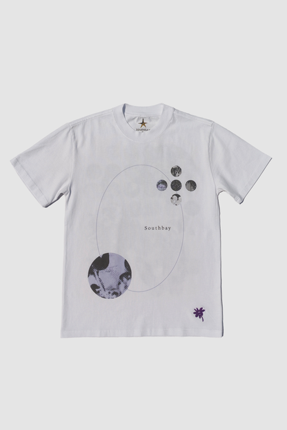 Inflorescence Short Sleeve Faded Graphic Tee
