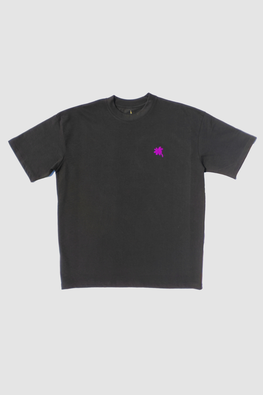 Safety Pin Short Sleeve Oversized Graphic Tee
