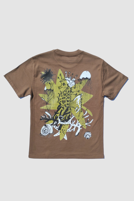 Sea Horse Short Sleeve Faded Graphic Tee