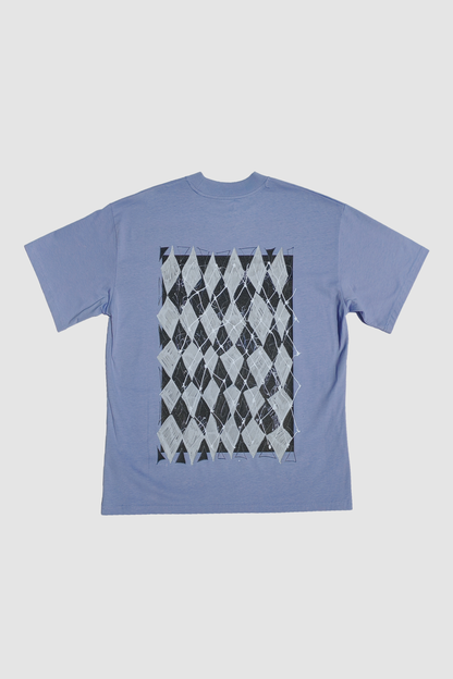 Diamond Short Sleeve Oversized Graphic Tee