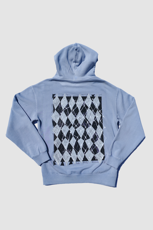 Diamond Relaxed Fit Graphic Hood