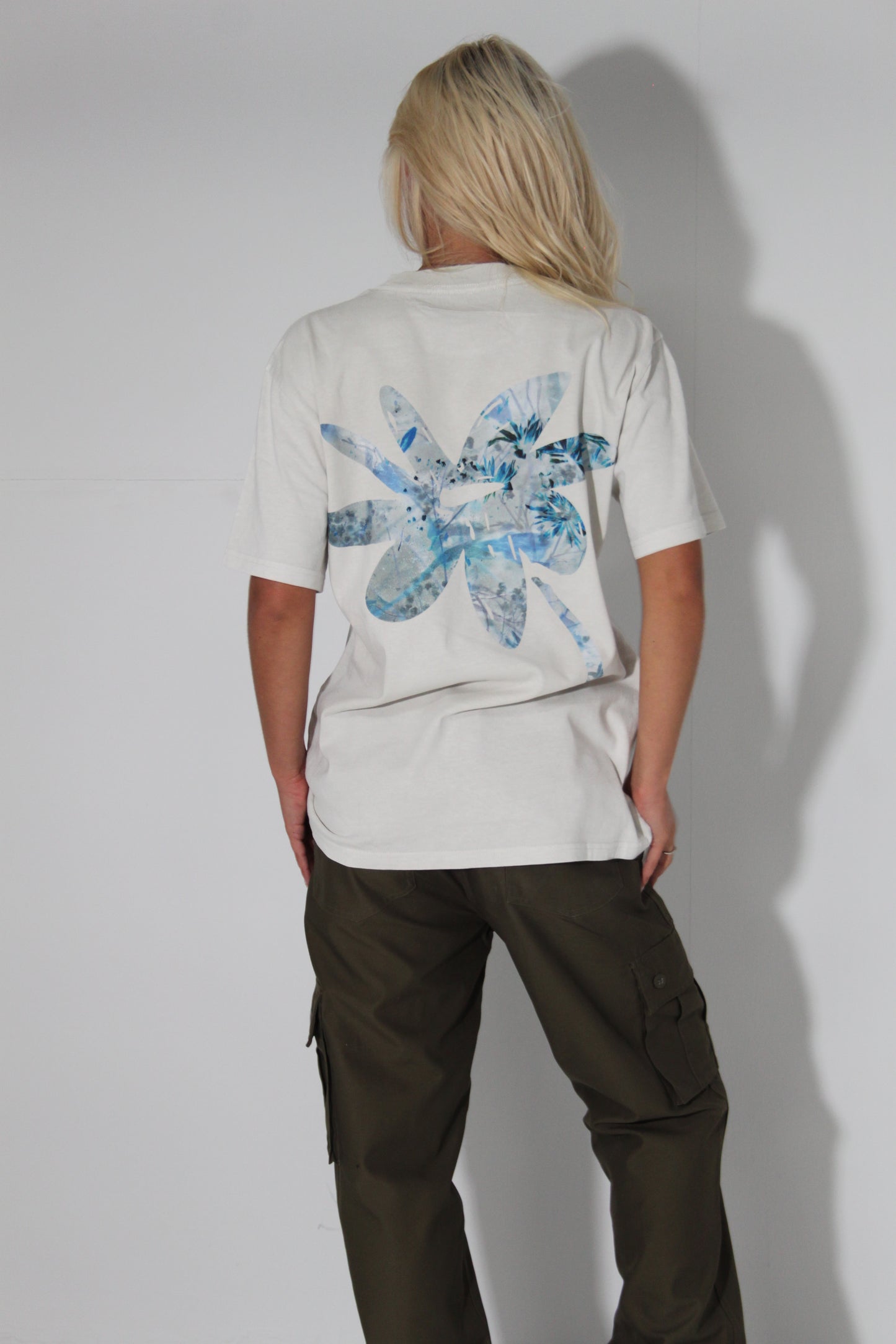 Blossom Short Sleeve Faded Graphic Tee