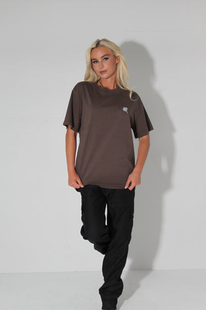 Parallel Short Sleeve Faded Graphic Tee