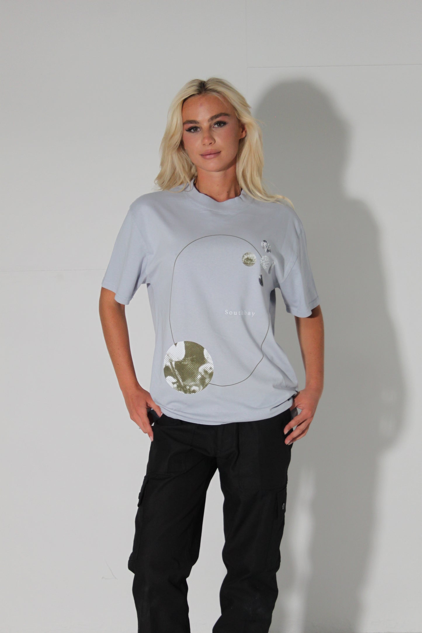 Inflorescence Short Sleeve Faded Graphic Tee
