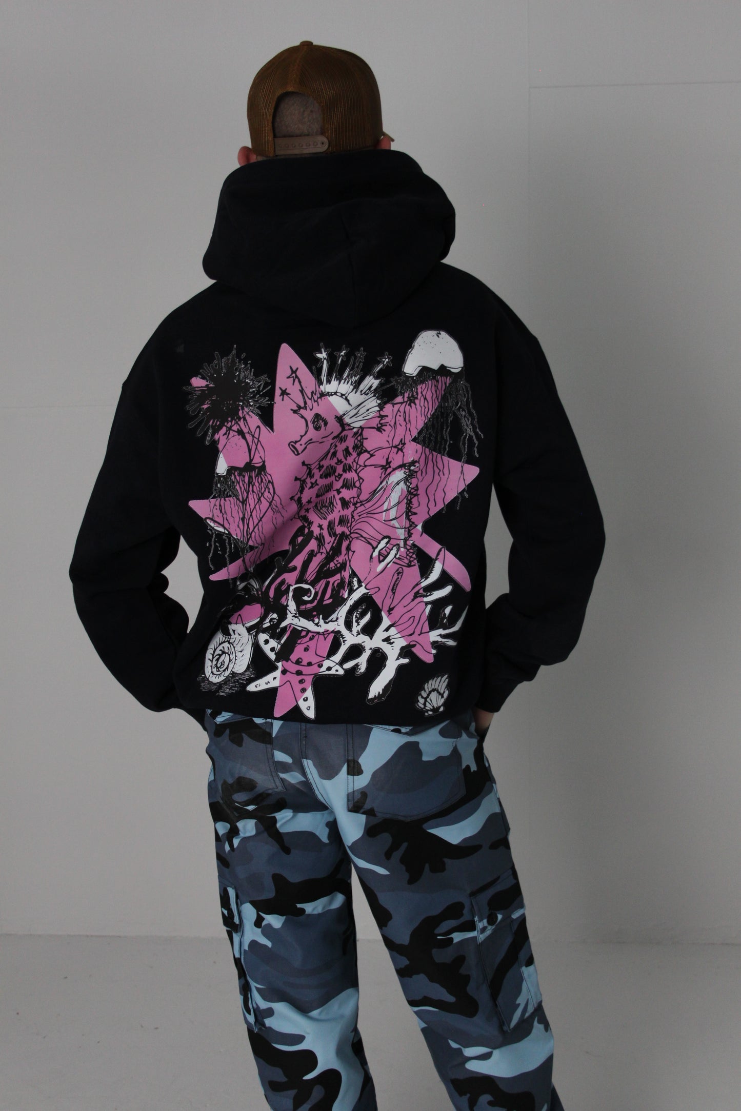 Sea Horse Relaxed Fit Heavy Weight Hood
