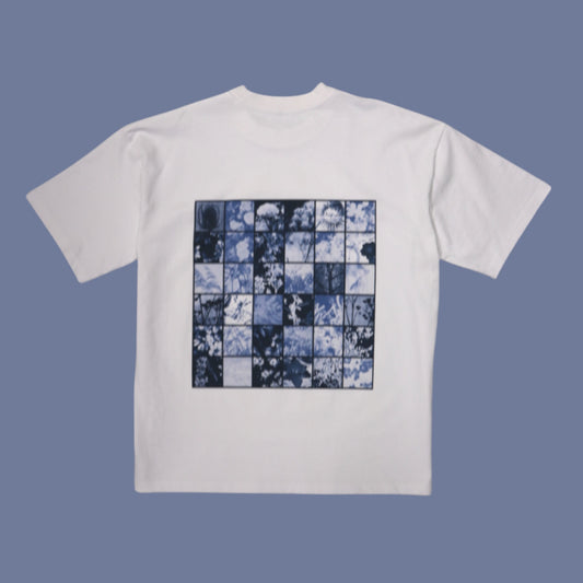 Floral Grid T-Shirt
