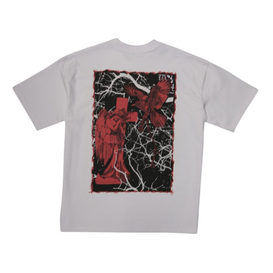 Graveyard Print - White