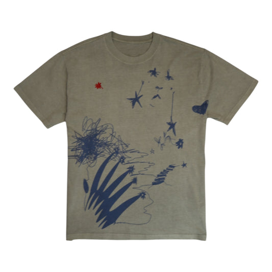 Doodle T-Shirt Green