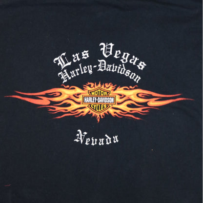 Harley Davison Long sleeve Flame T-shirt